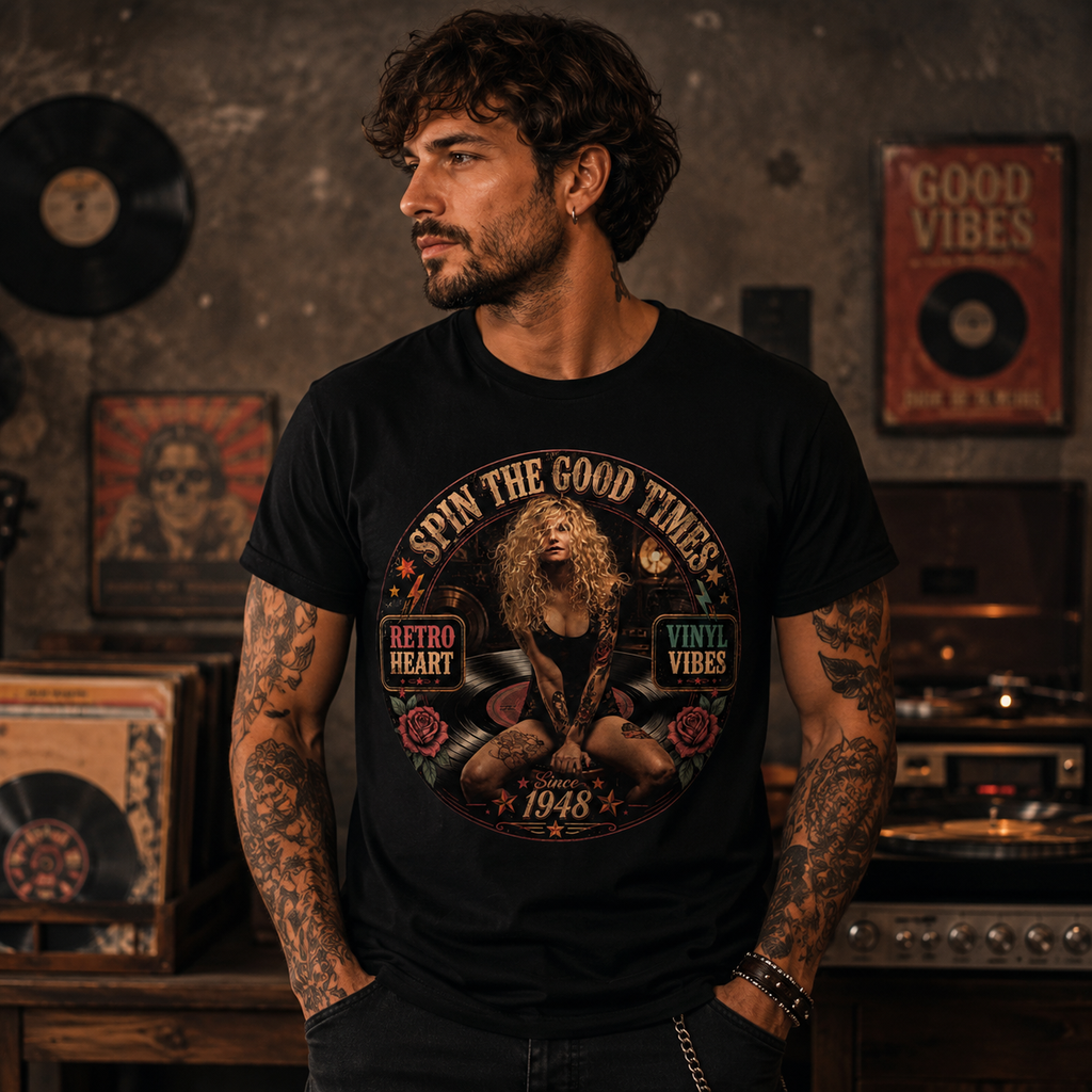 Spin the good times. Keep the retro spirit alive.