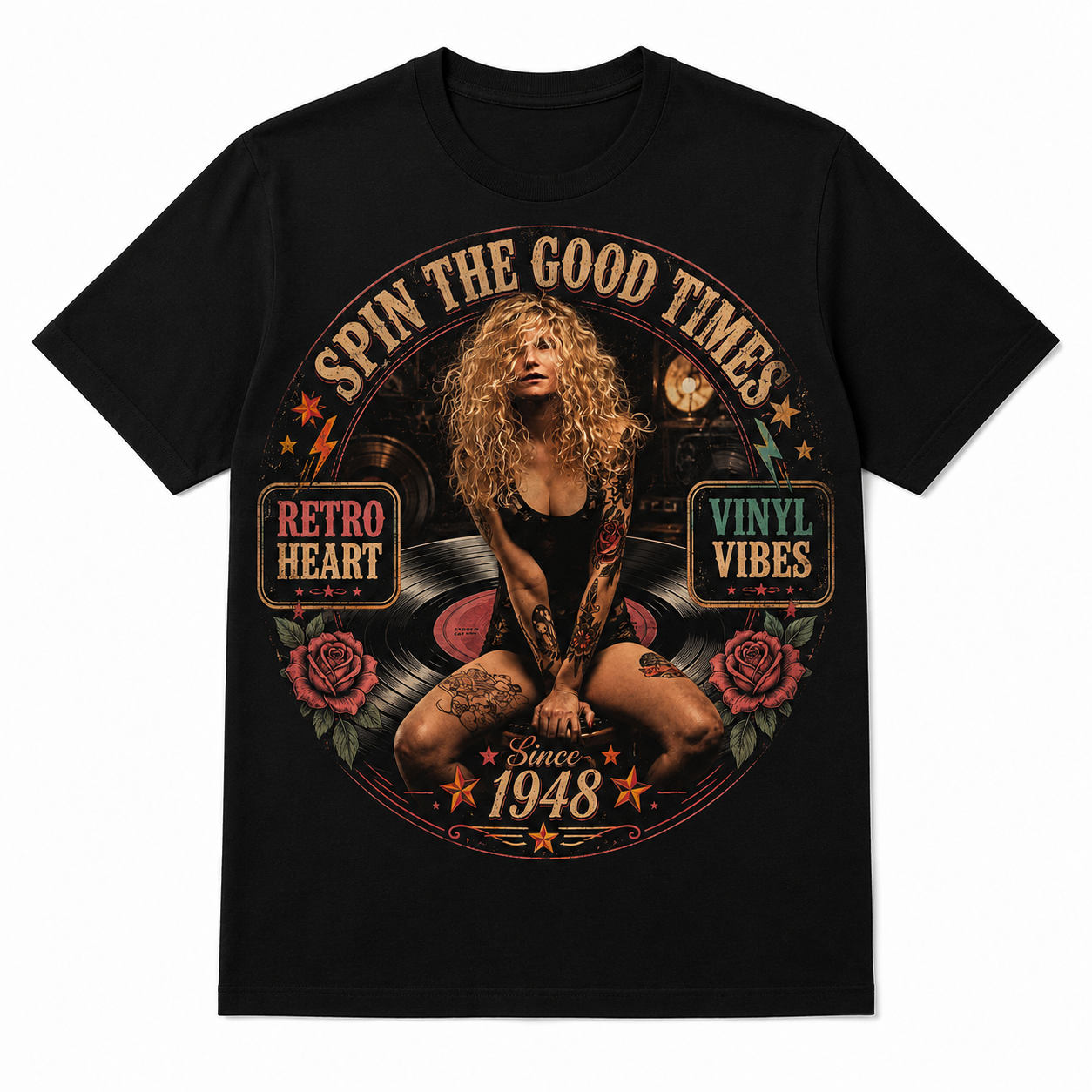 Spin the good times. Keep the retro spirit alive.