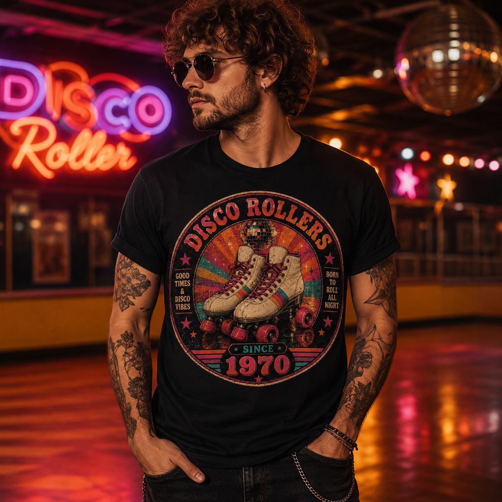 Born to roll. Made for disco nights.