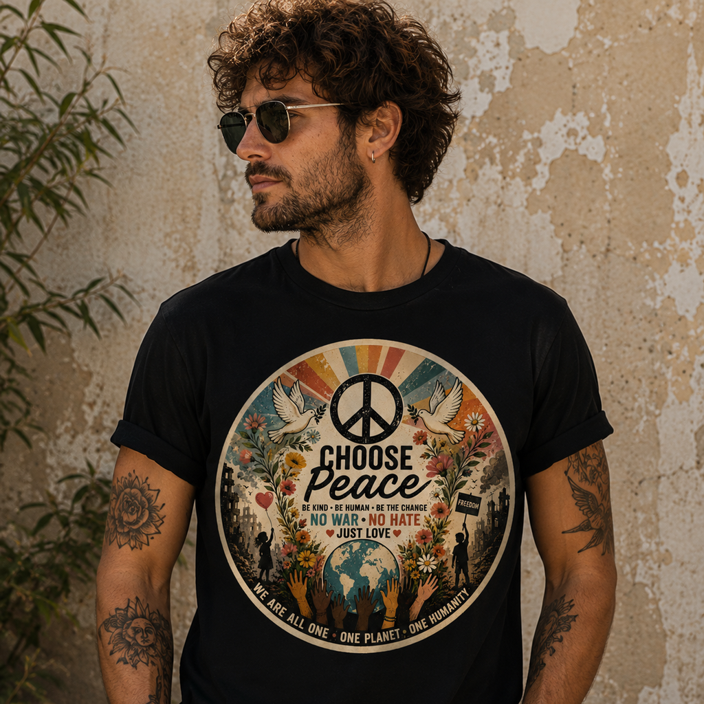Choose peace. Spread kindness. Be the change.