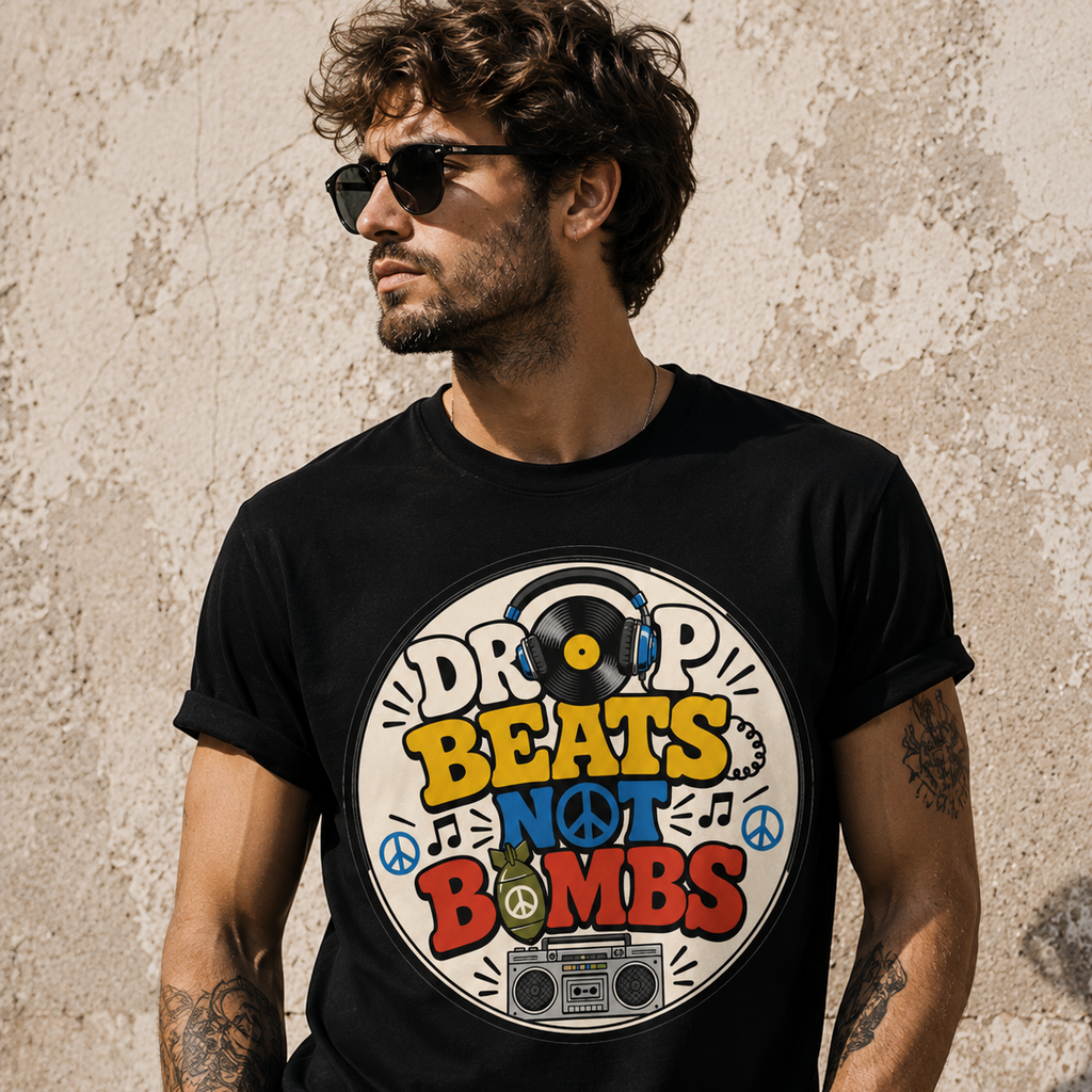 Drop Beats. Not Bombs.