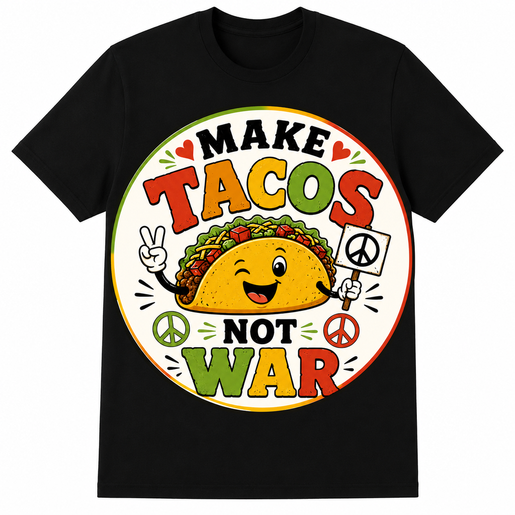 Make Tacos. Not War.