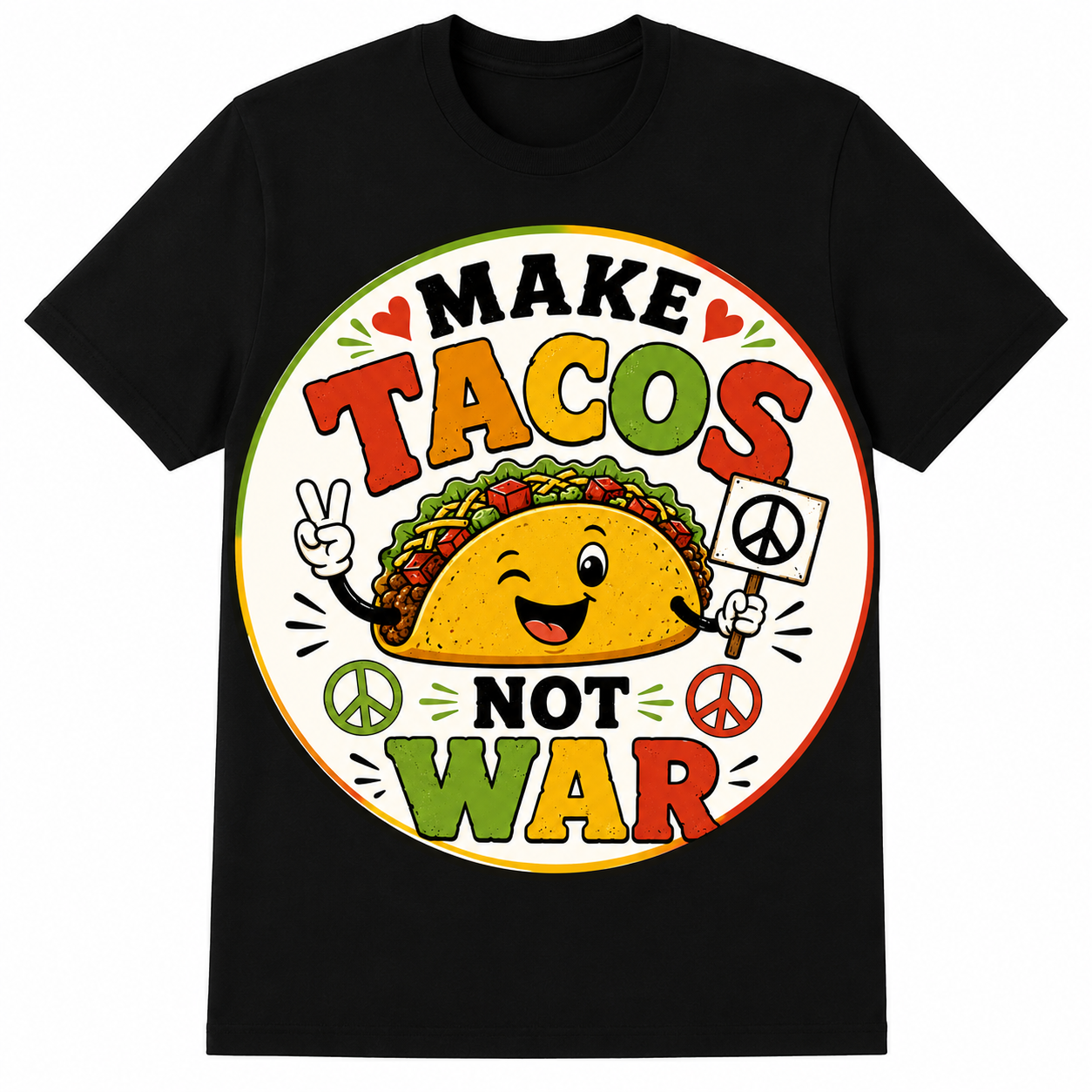 Make Tacos. Not War.