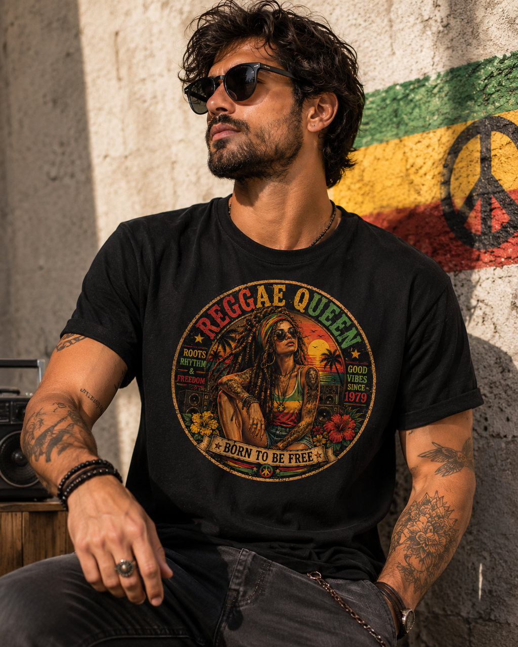 Reggae Queen. Born to be free.