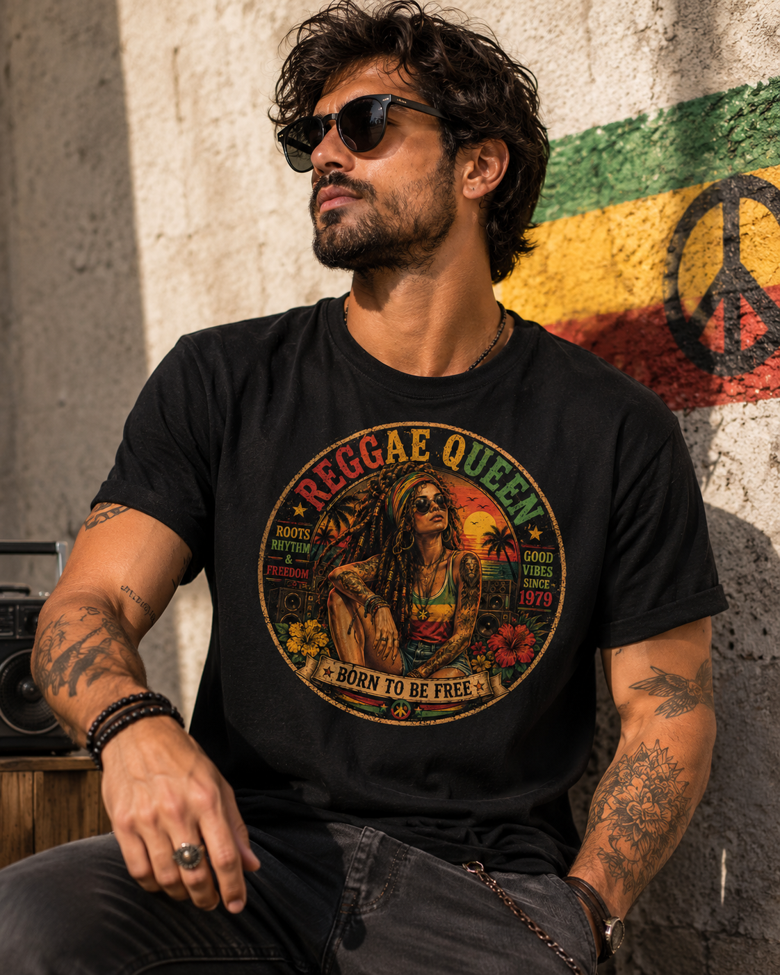 Reggae Queen. Born to be free.
