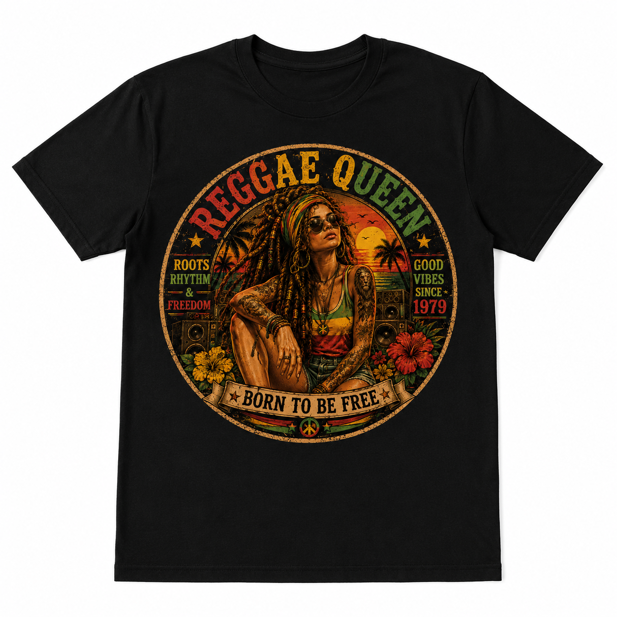 Reggae Queen. Born to be free.