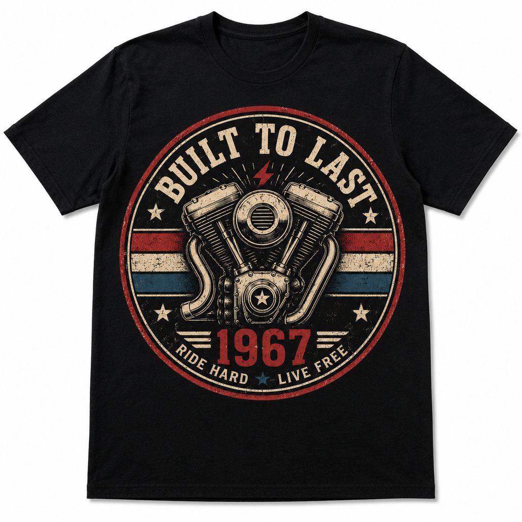 Built to last. Ride hard. Live free.