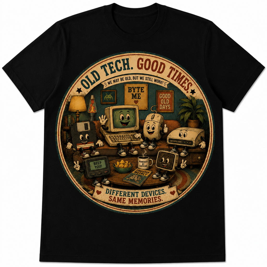 Old Tech. Good Times.