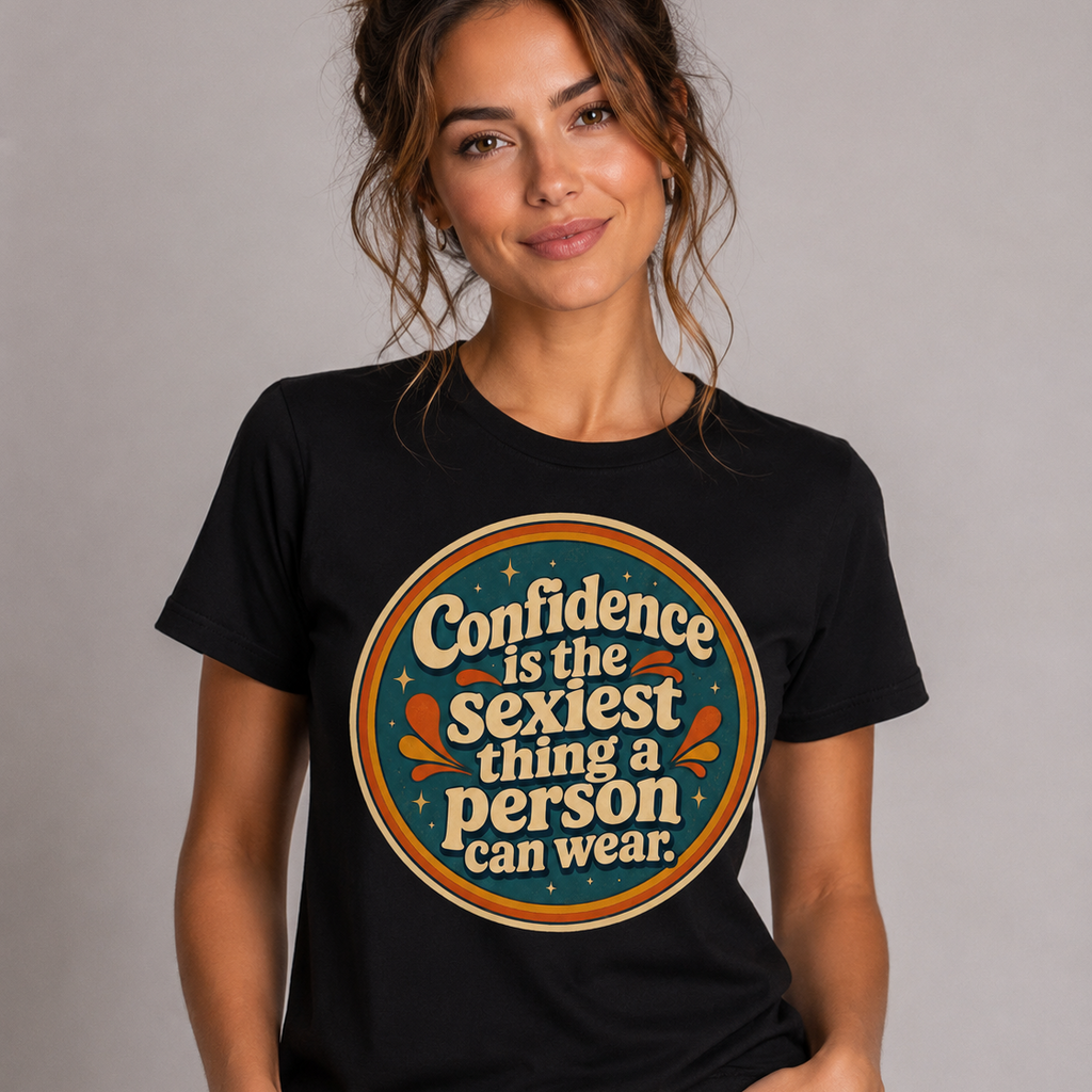 Confidence never goes out of style.