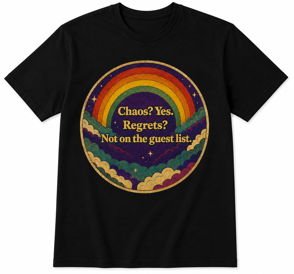 Life's too short for regrets.