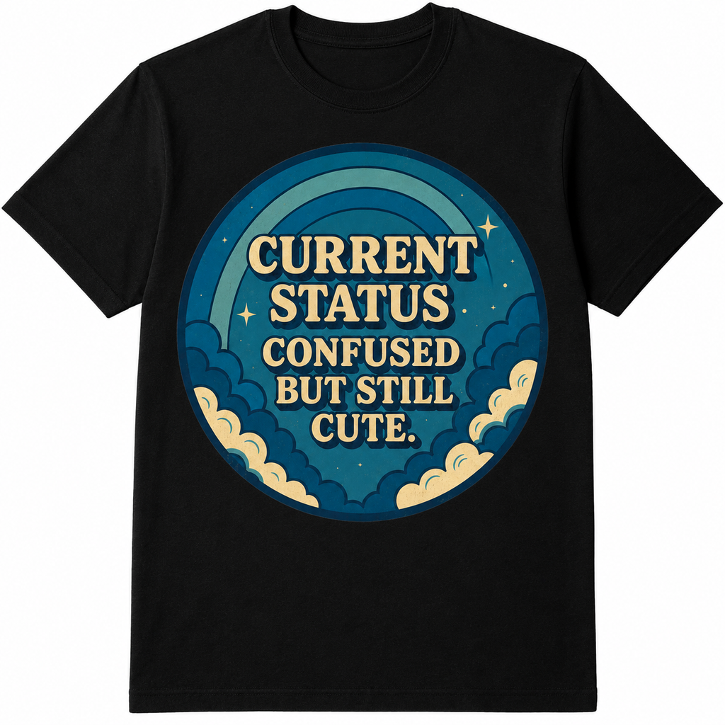 Cute. Confused. Completely relatable.