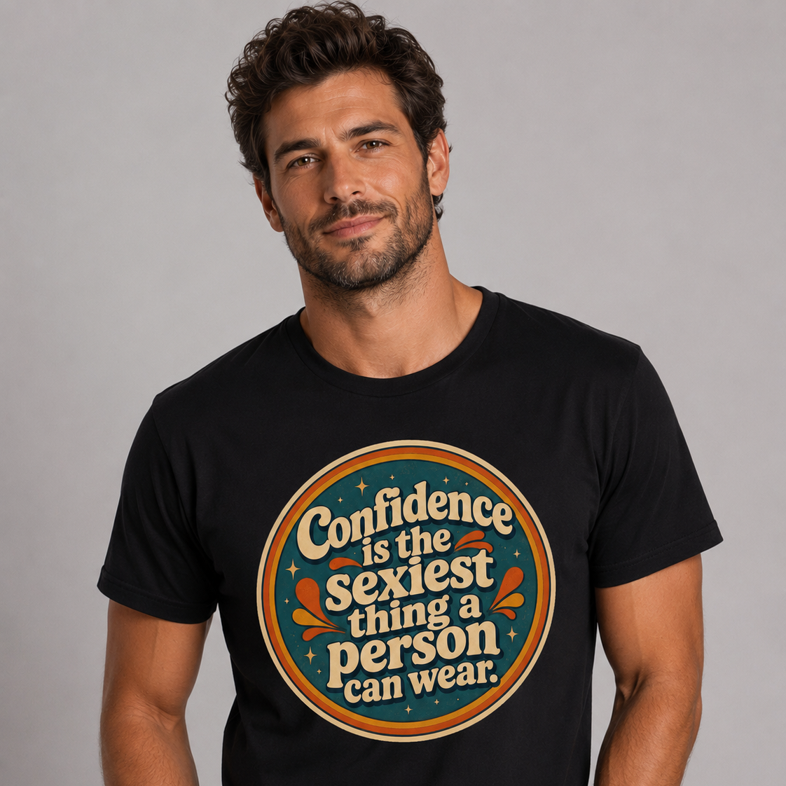 Confidence never goes out of style.
