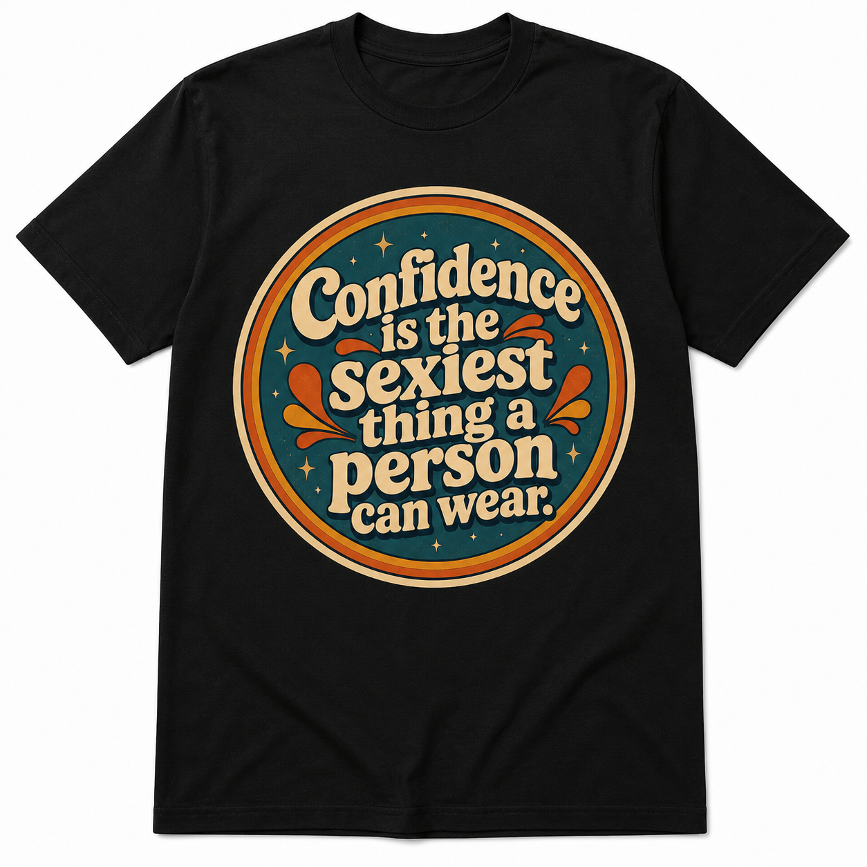 Confidence never goes out of style.